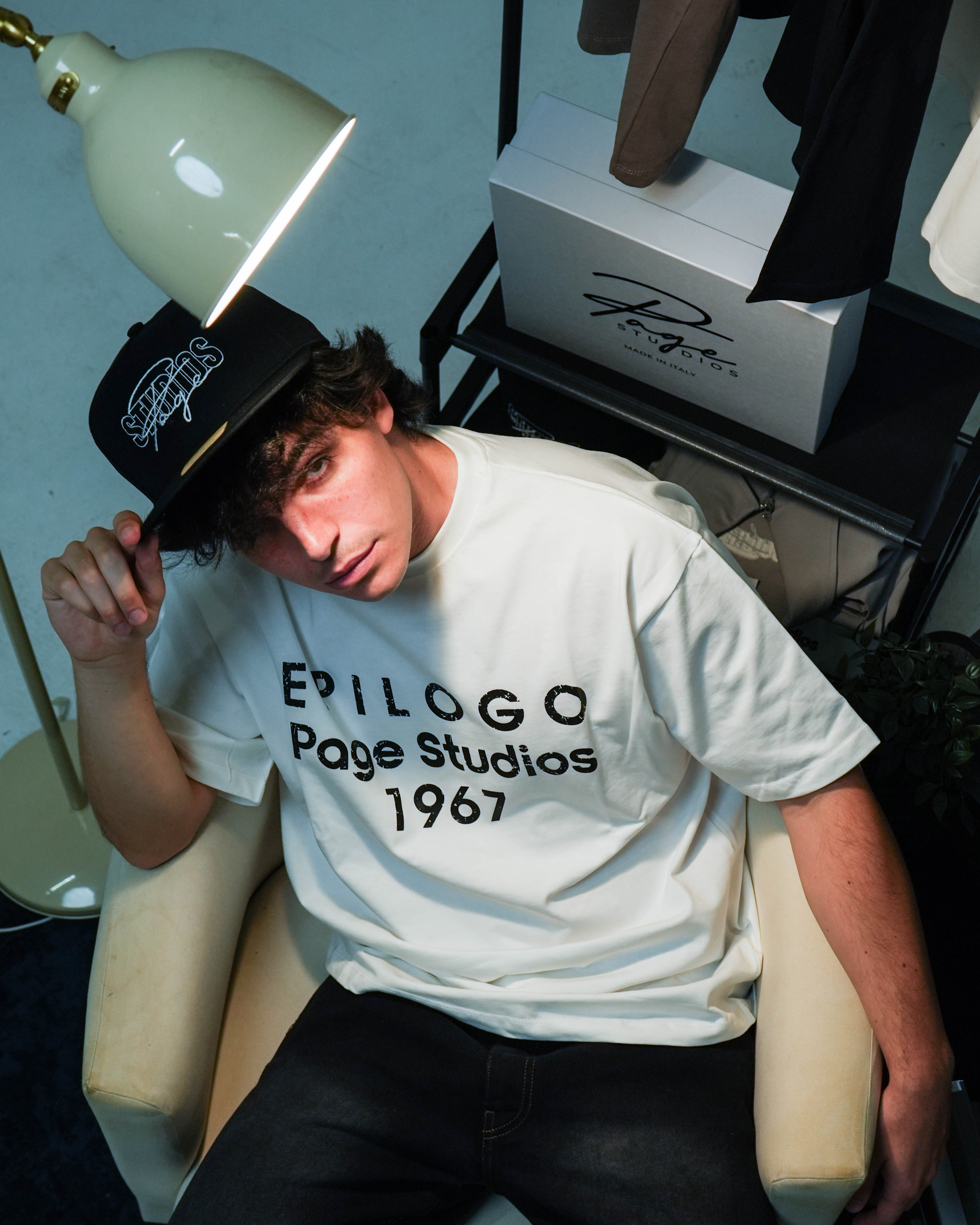 T-shirt “Epilogo” oversize
